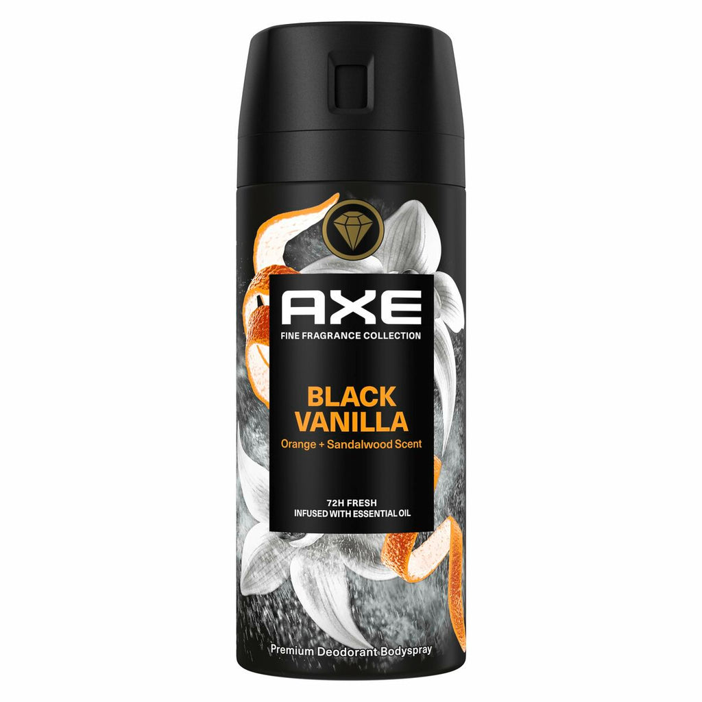 Spray Deodorant Axe AXE BLACK VANILLA 150 ml