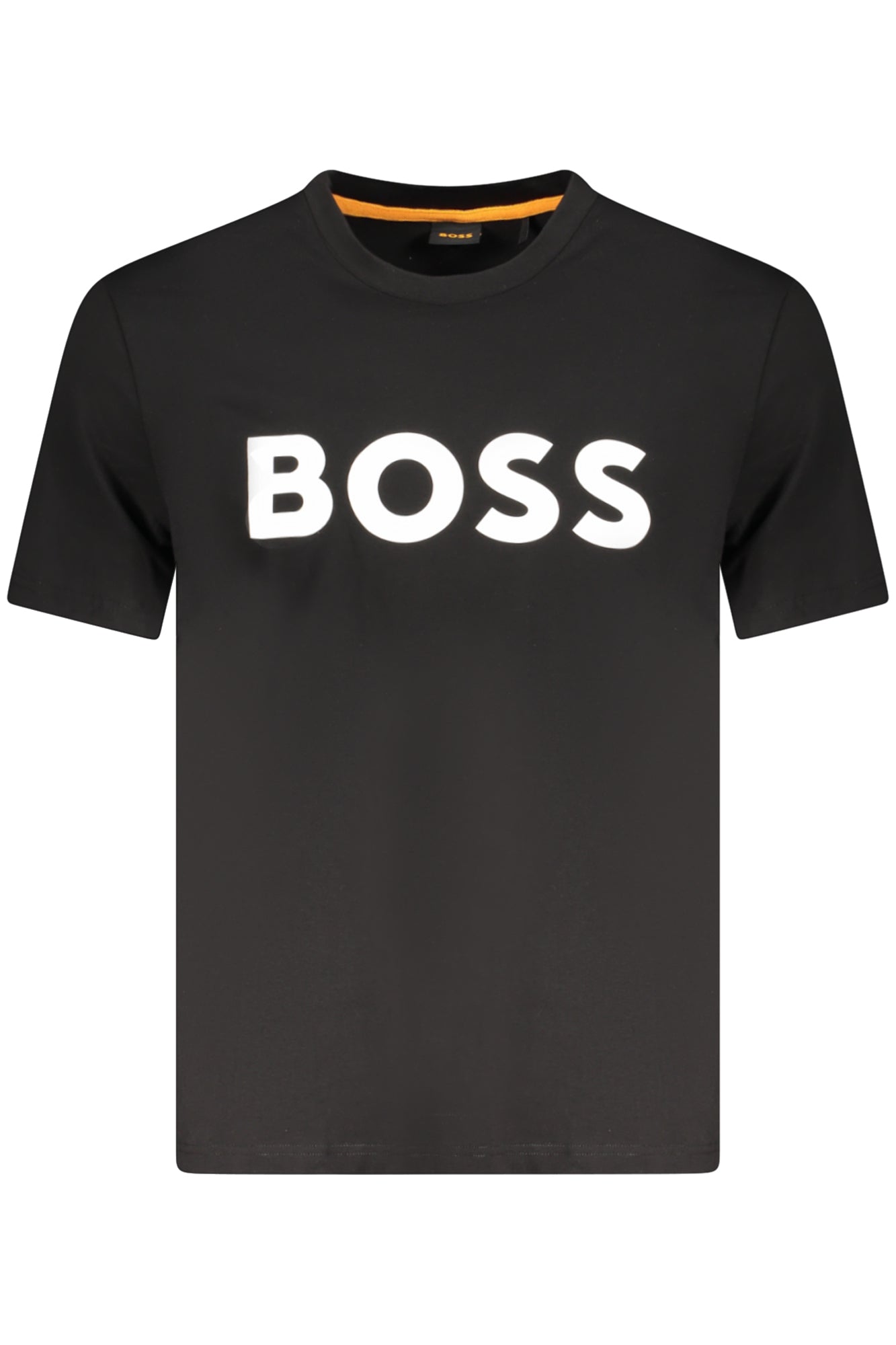 HUGO BOSS MEN'S SHORT SLEEVE T-SHIRT BLACK